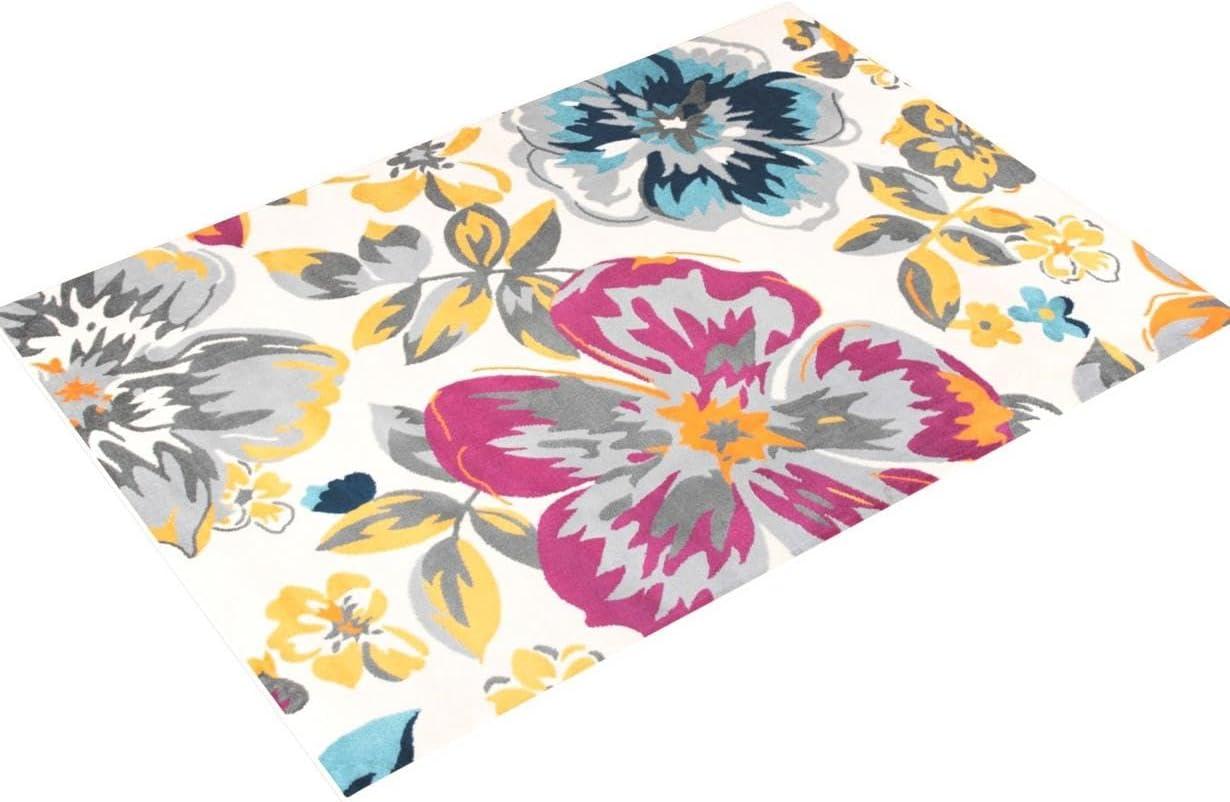 World Rug Gallery Modern Floral Desing Area Rug