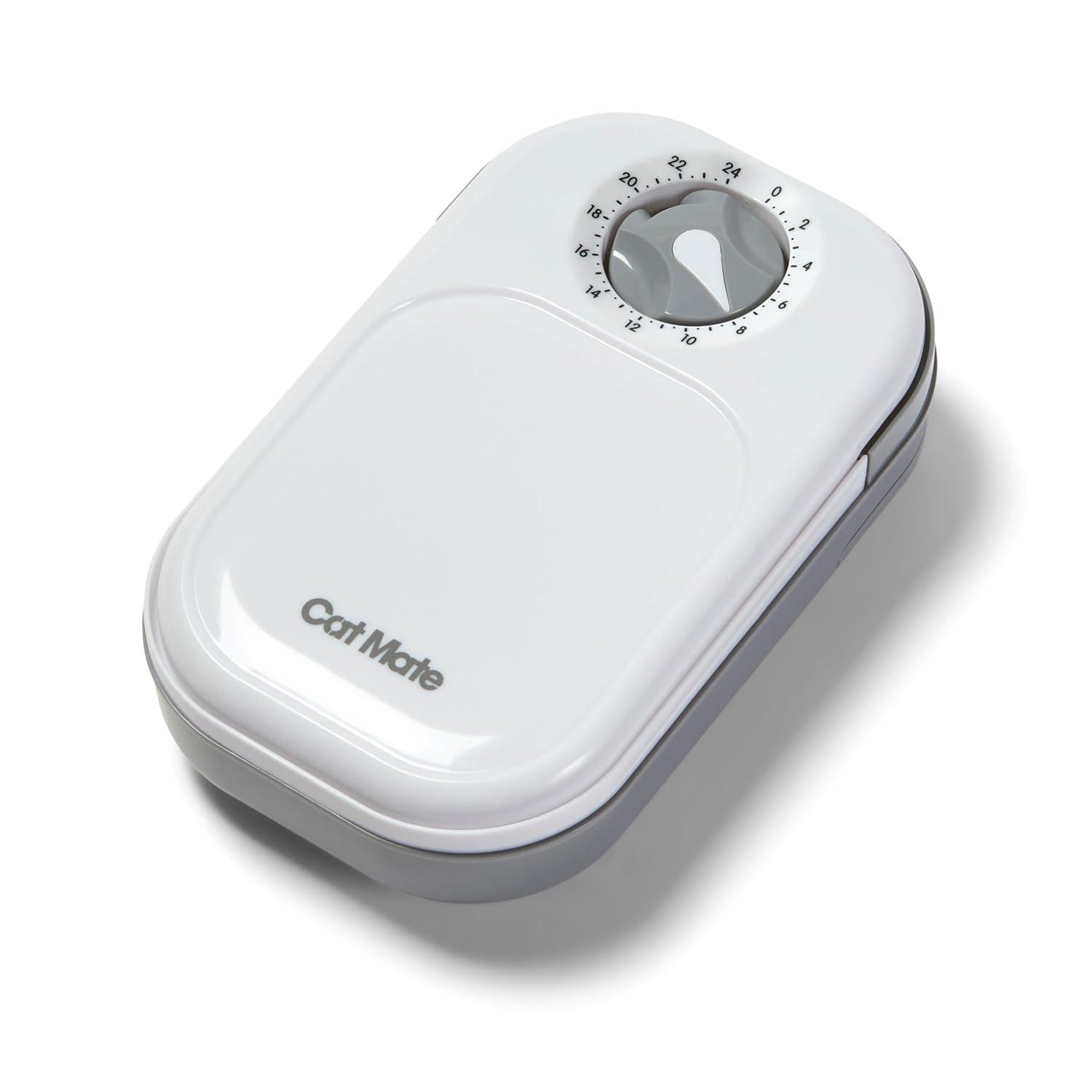 Cat Mate Single Meal Automatic Pet Feeder, BPA-Free, Fly-Proof, Holds 14 oz. of Wet Food