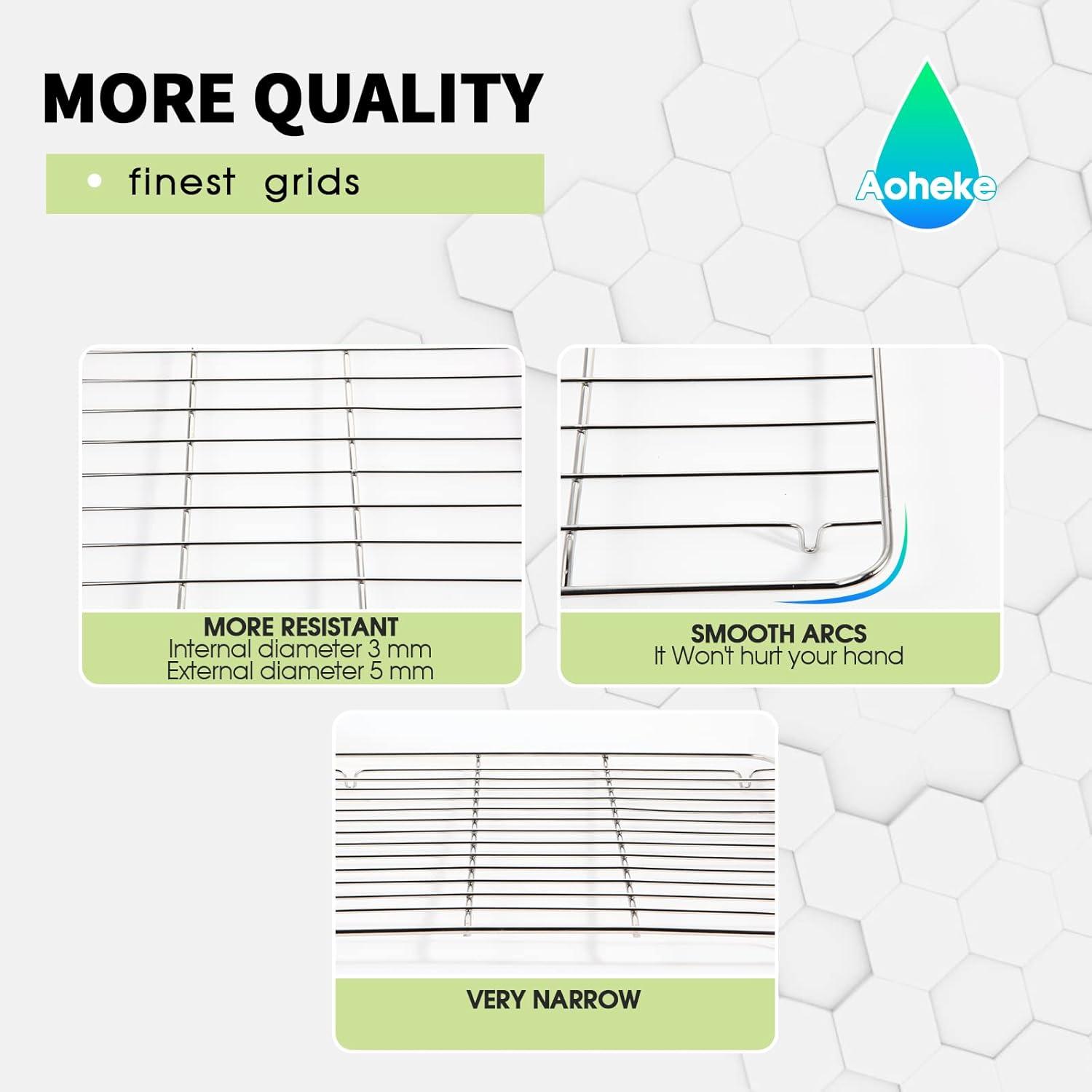 K-6639-ST Bottom Basin Stainless Steel Racks Compatible with Kohler Whitehaven Sink