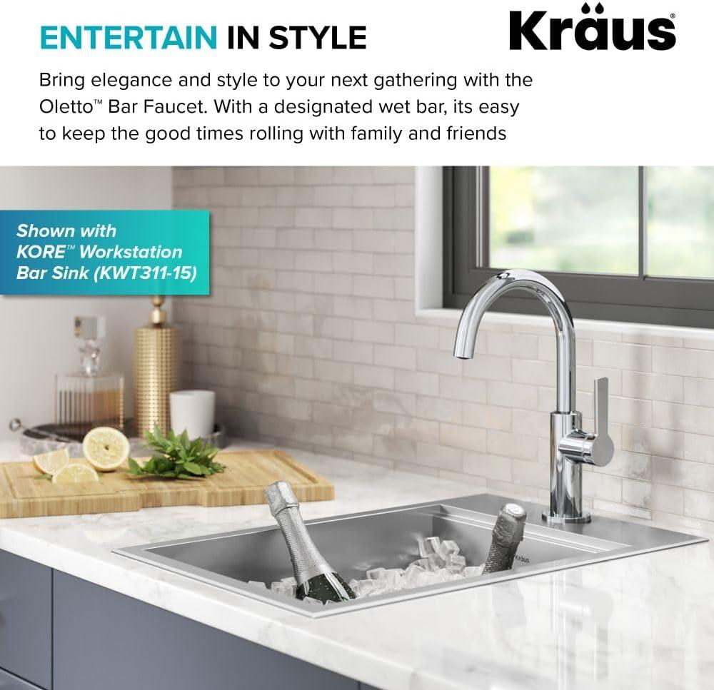 Oletto Single Handle Kitchen Bar Faucet