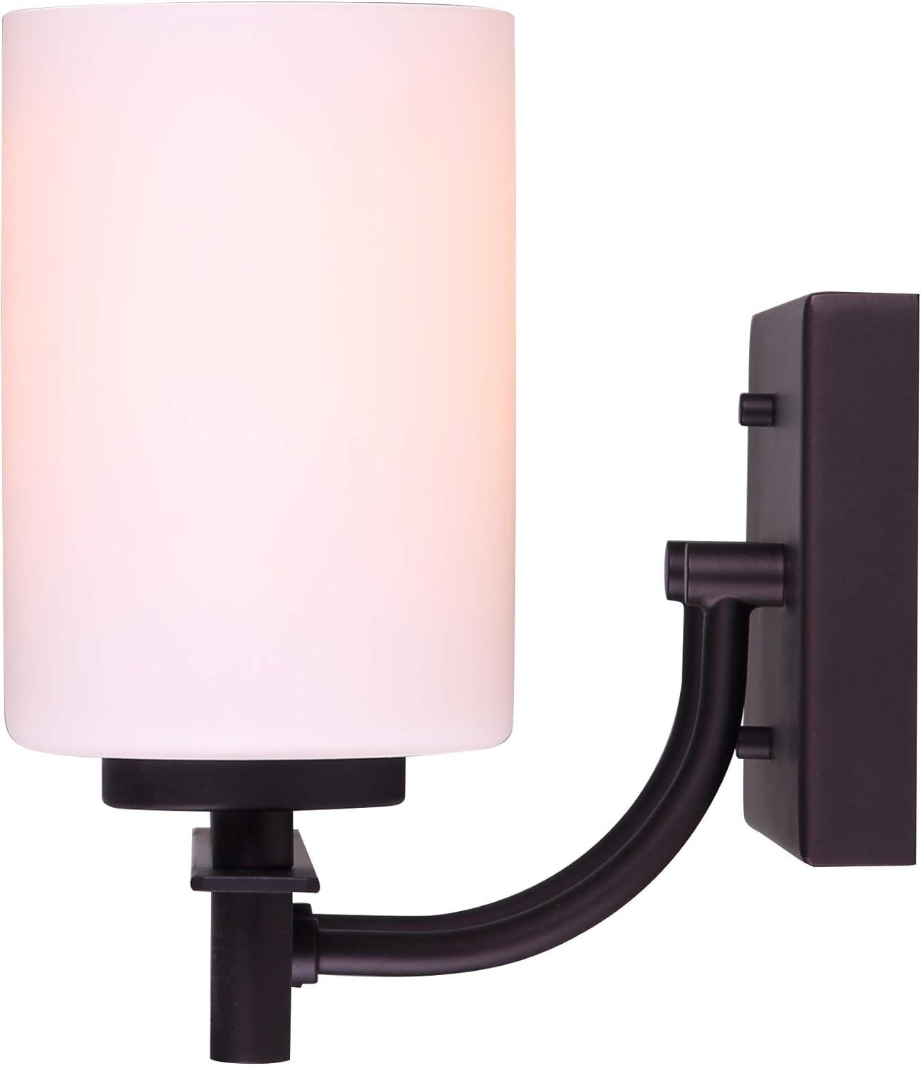 Oil Rubbed Bronze 3-Light Cylinder Vanity Fixture