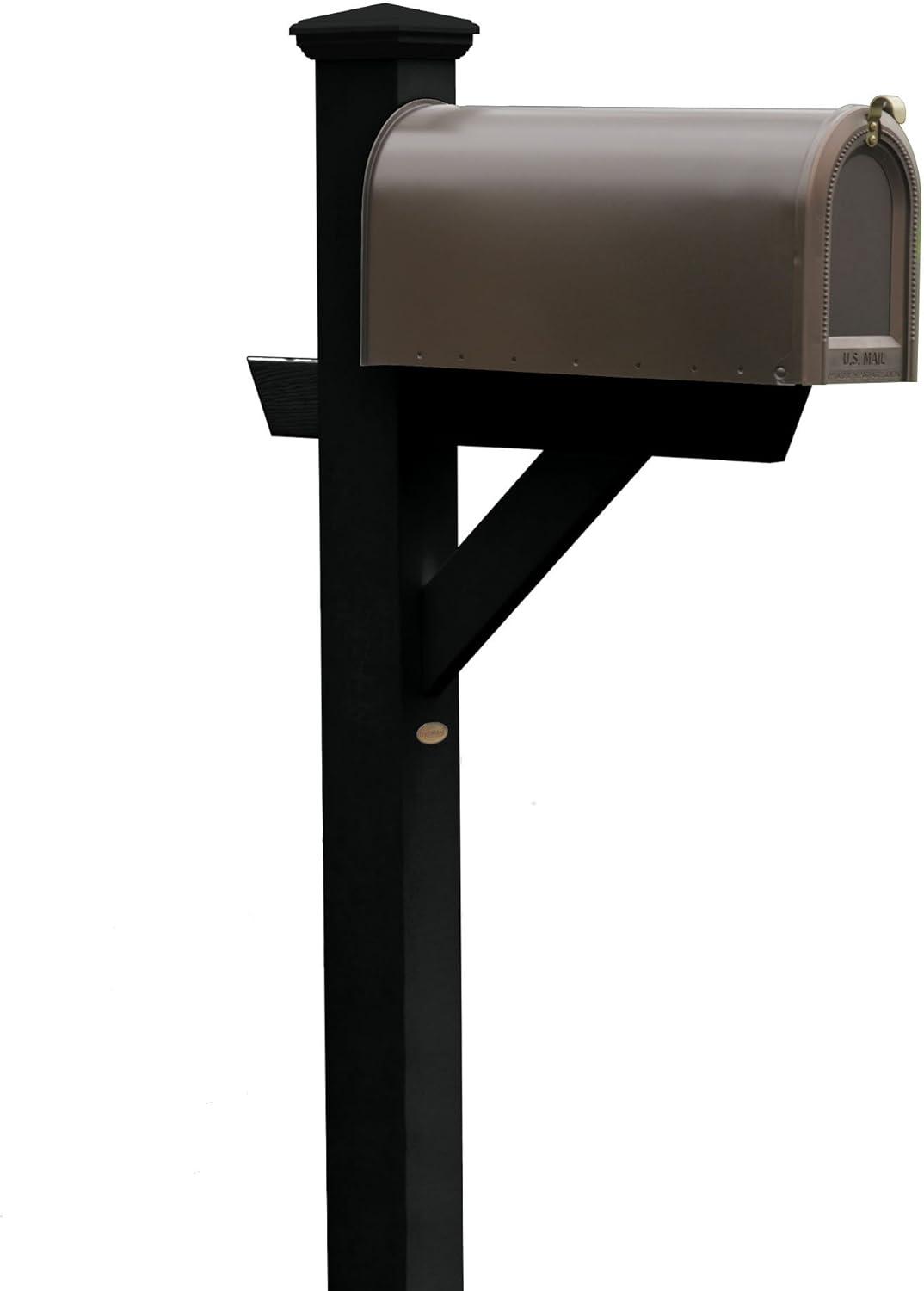 Highwood Poly Lumber Hazleton Mailbox Post - In-Ground, 58" H, 4" x 4" Post