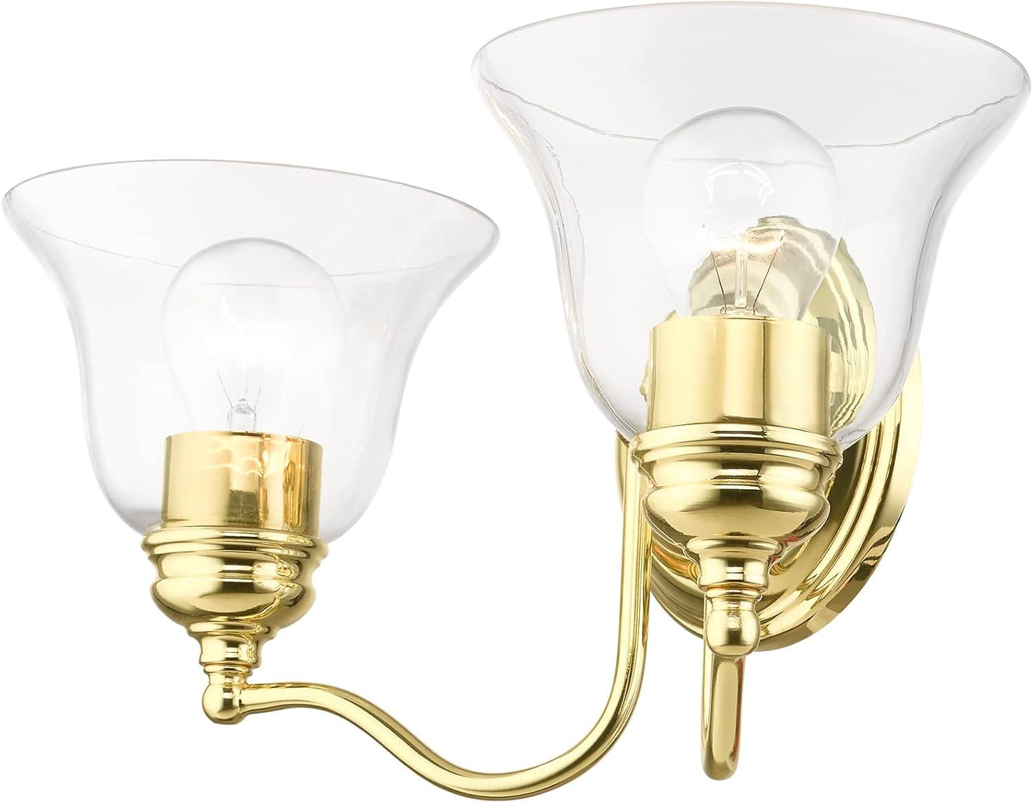 Livex Lighting Moreland 2 - Light Vanity in  Polished Brass