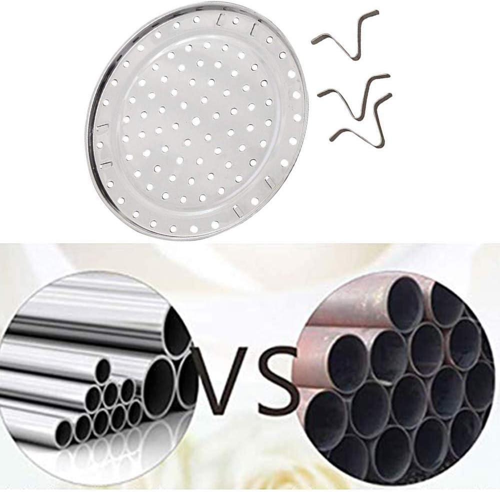 Steaming Rack Household Stainless Steel Cooking Ware Thickened Steaming Rack Stand (10 inch)