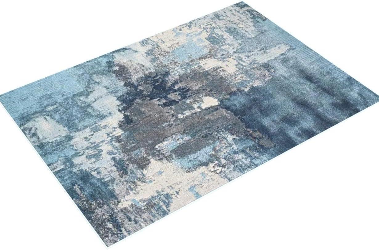 Luxe Weavers Abstract Distressed Area Rug