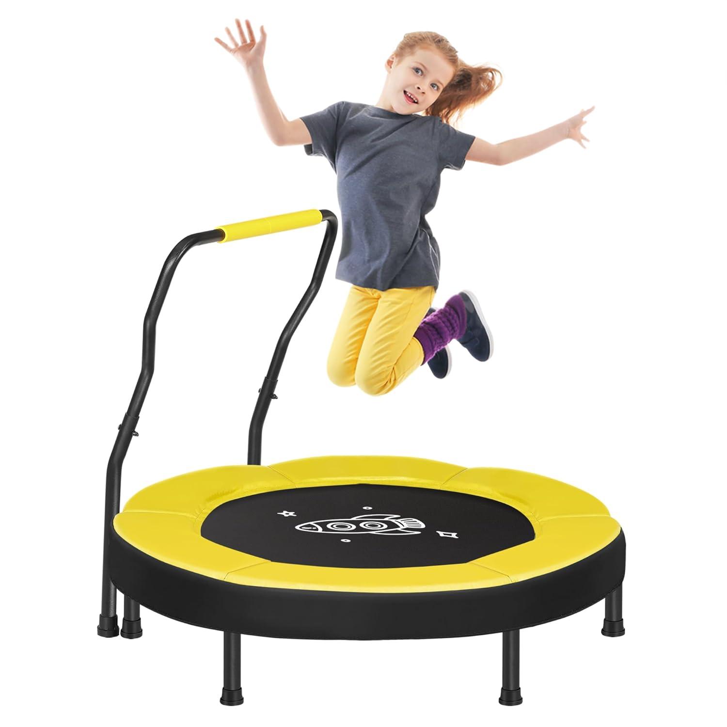 Trampoline for Kids,Toddler Trampoline for Indoor and Outdoor, 36"