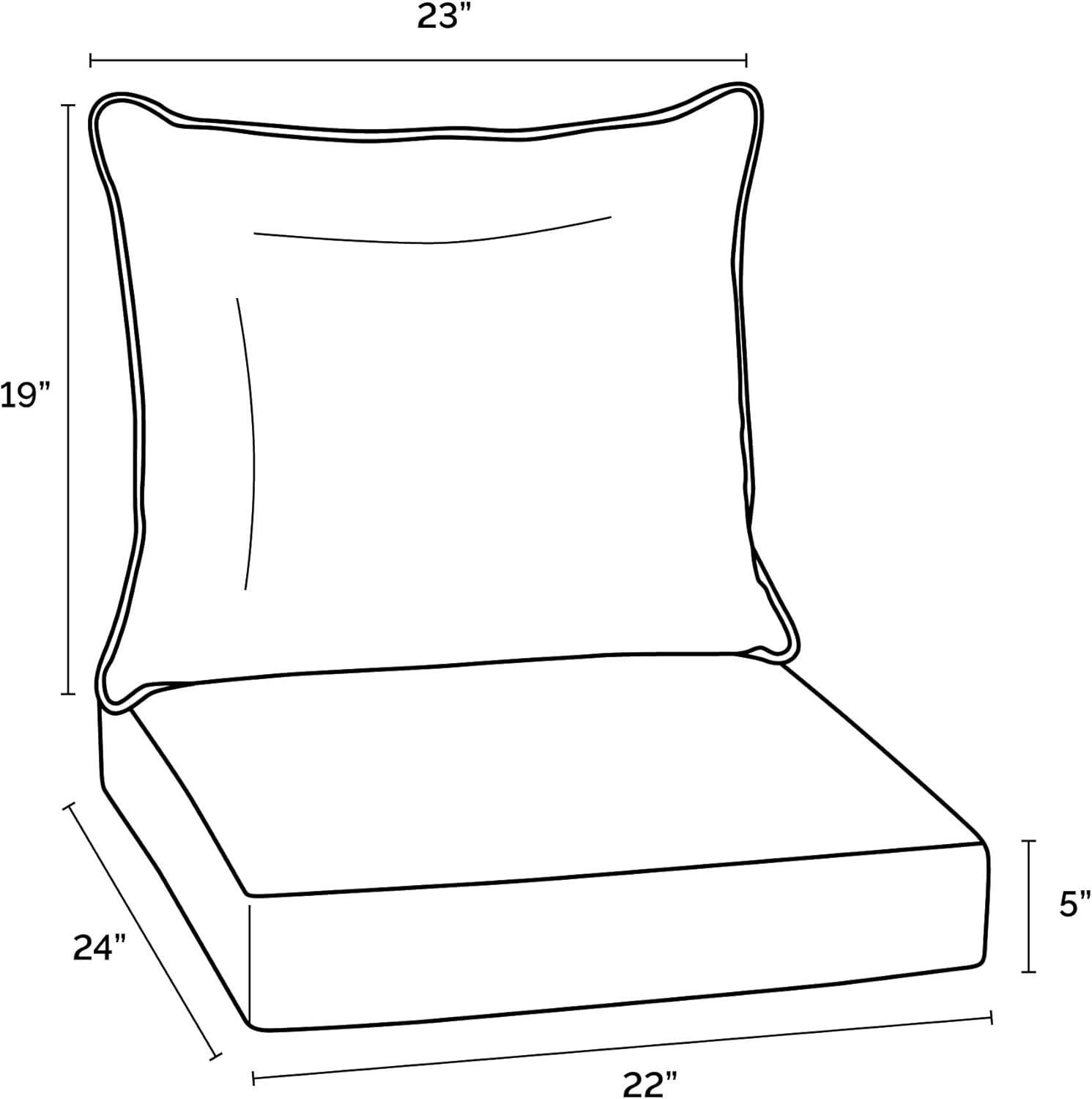 Outdoor Lounge Chair Cushion
