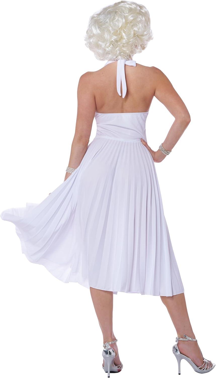 Marilyn Monroe Deluxe Marilyn Women's Costume, Medium