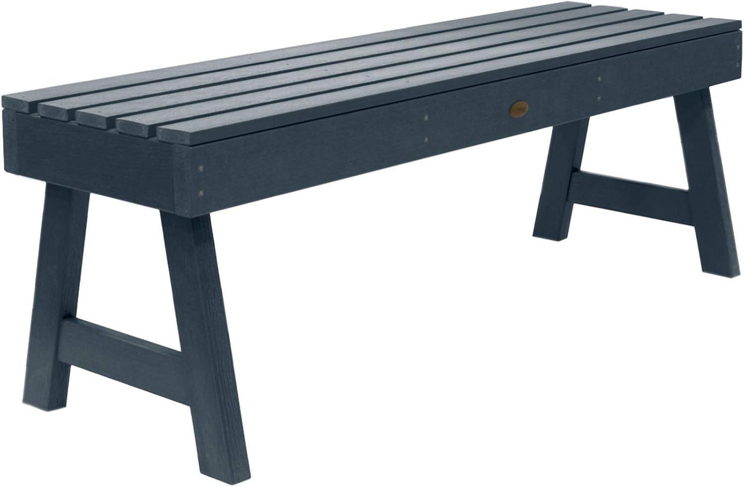 Federal Blue Weatherly 4ft Durable Outdoor Picnic Bench