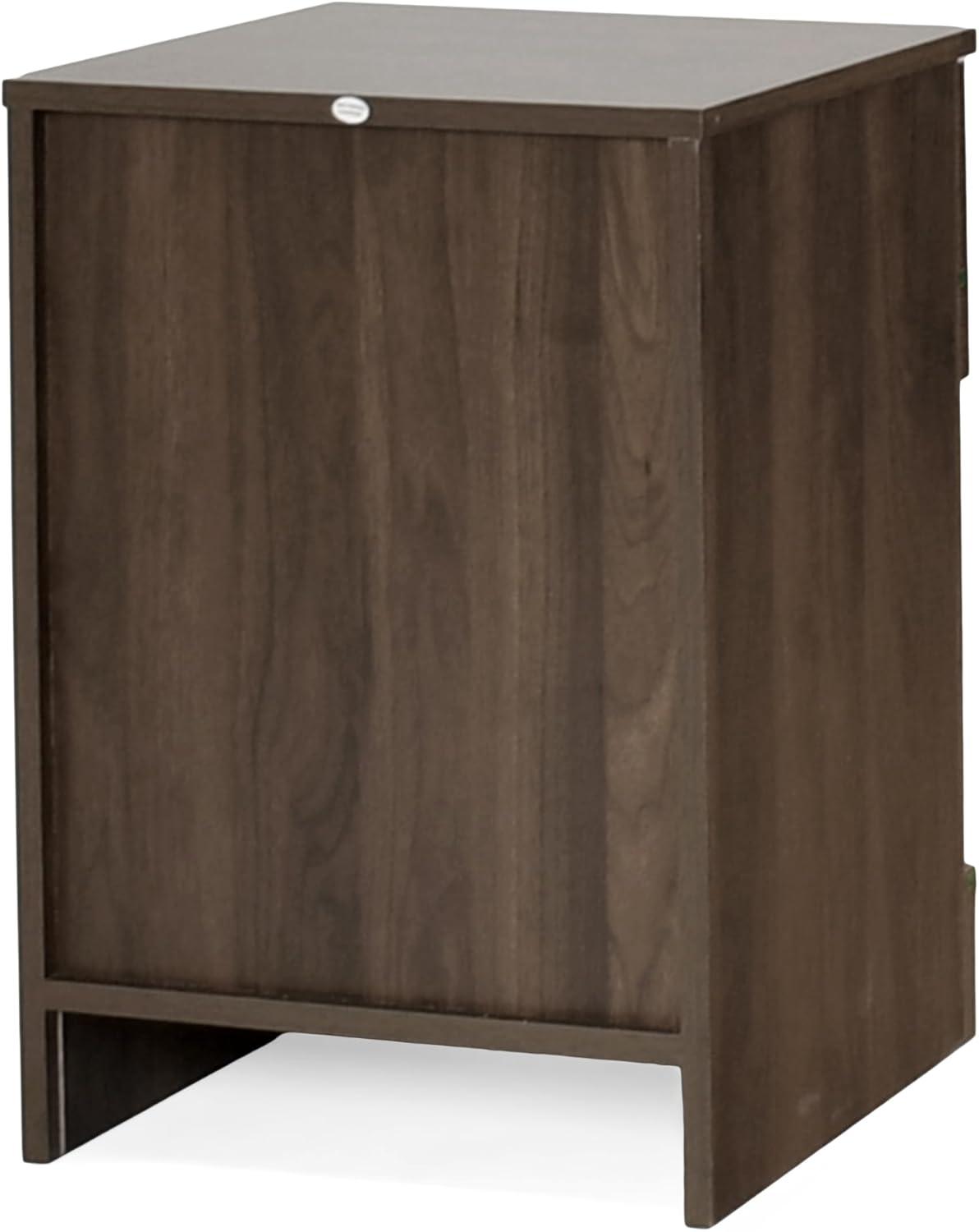 Christopher Knight Home Danbury Rustic Nightstand with Drawer Walnut