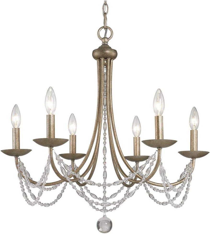 Golden Lighting Mirabella 6 Light Chandelier