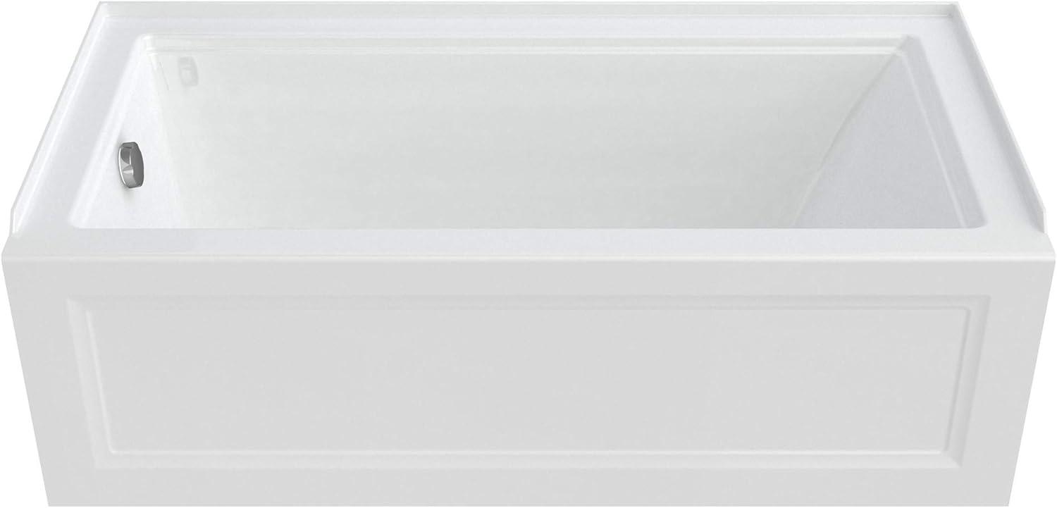 Town Square S 60'' x 30'' Alcove / Tile In Soaking Fiberglass Bathtub