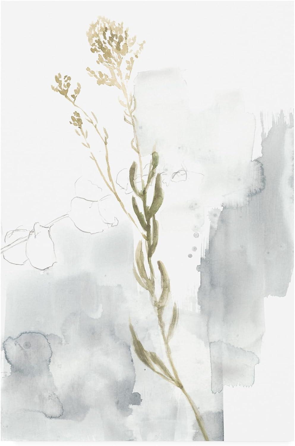 Jennifer Goldberger Wildflower Triptych III Canvas Art