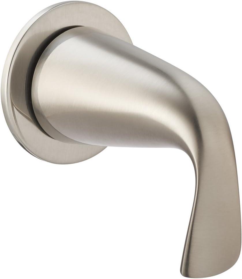 Brushed Nickel Modern Diverter Valve Trim