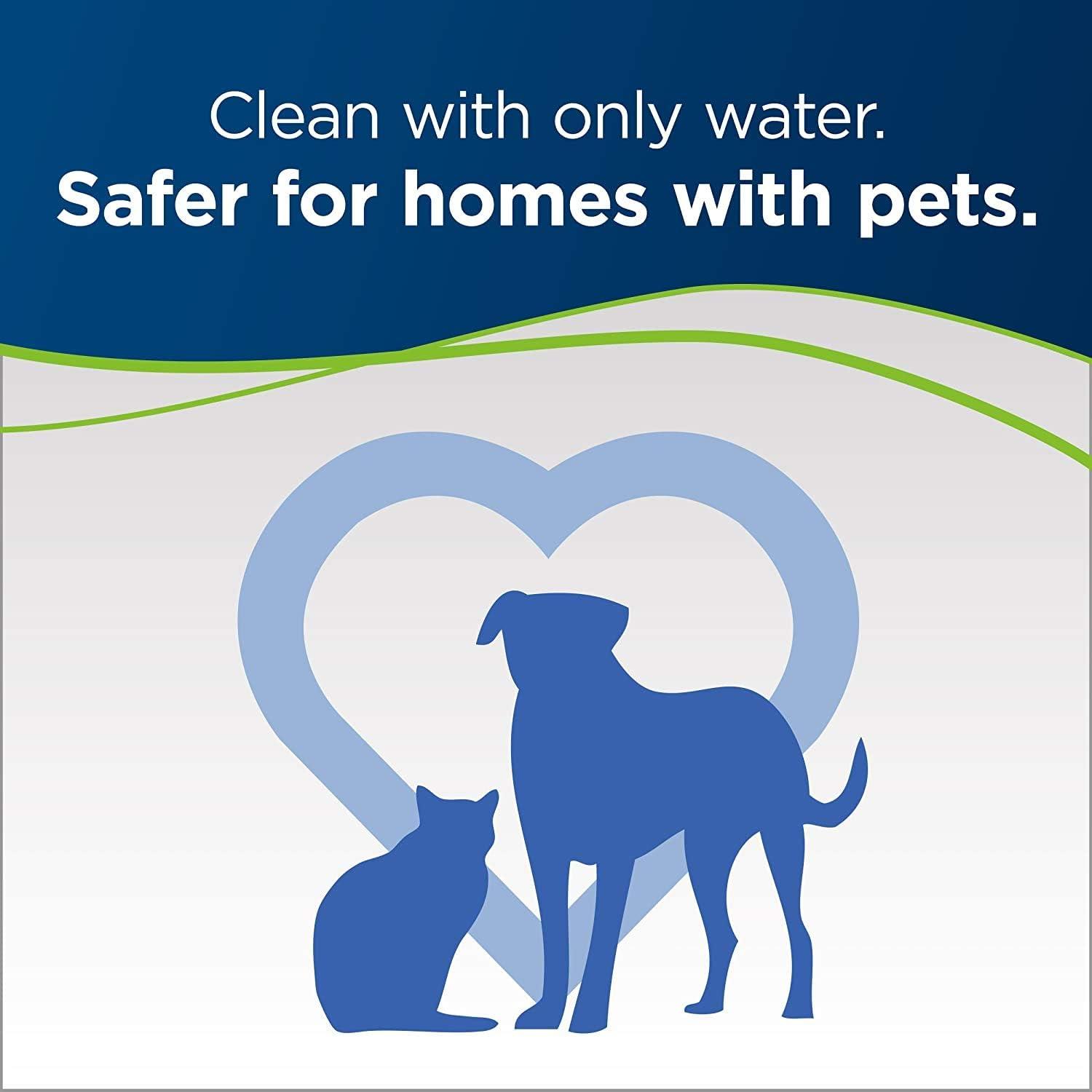 BISSELL 19404 BISSELL PowerFresh Pet Scrubbing & Sanitizing Steam Mop for Hard Floors 19401