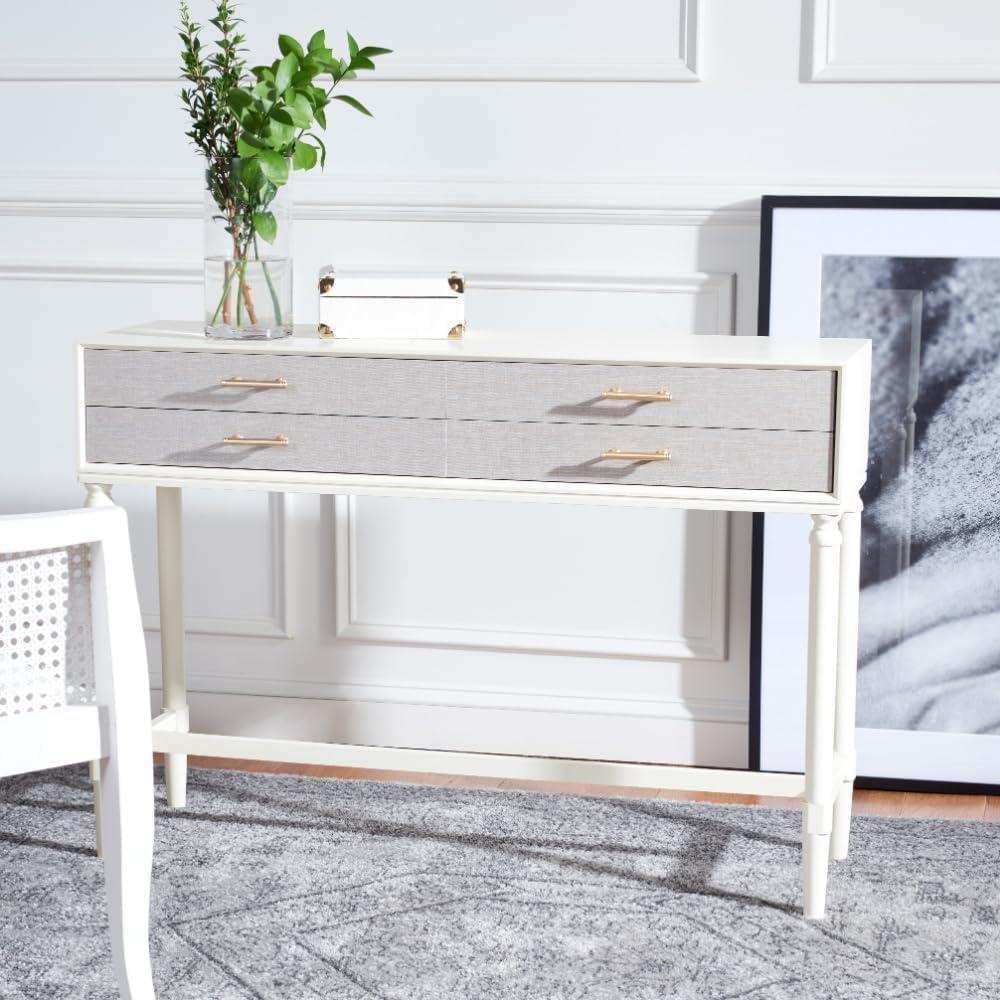 Estella 4 Drawer Console Table  - Safavieh