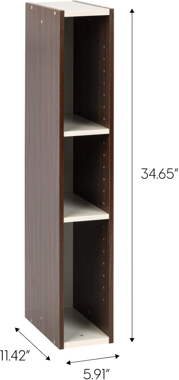 Akridge Manufactured Wood Shelving Unit