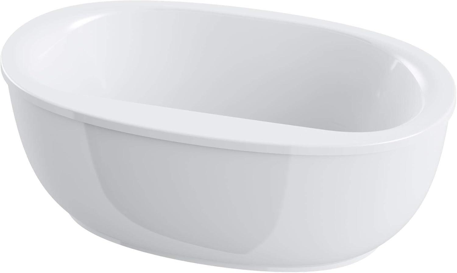 Sunstruck® Freestanding 65.5" x 35.5" Soaking Bathtub