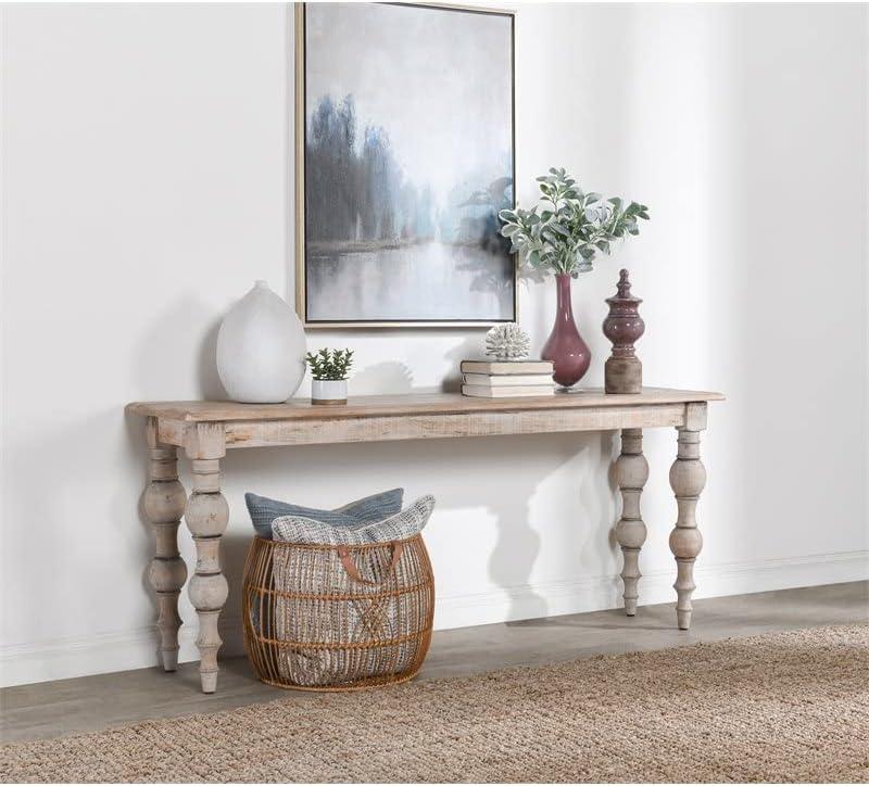 Bander Reclaimed Wood Console Table (72")