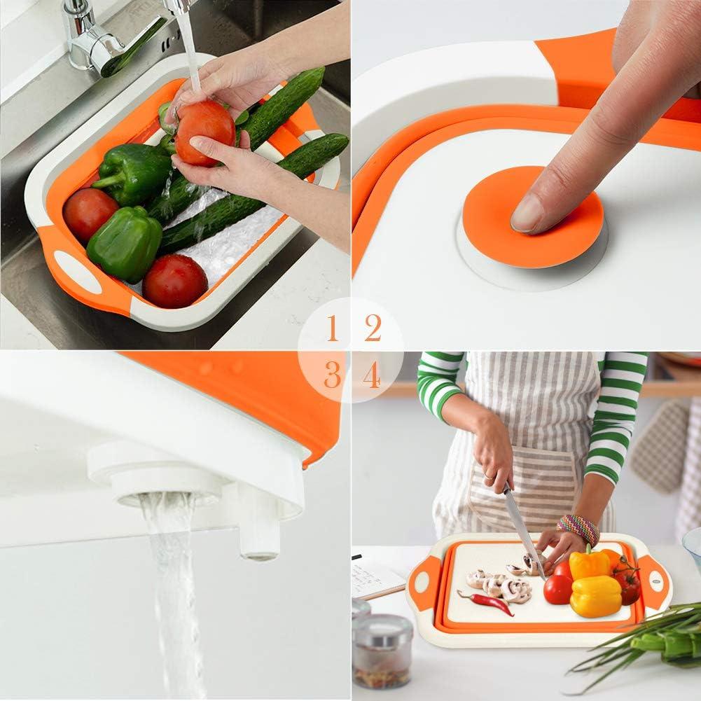 Rottogoon Collapsible 16.7*12.2*5.7" Cutting Board