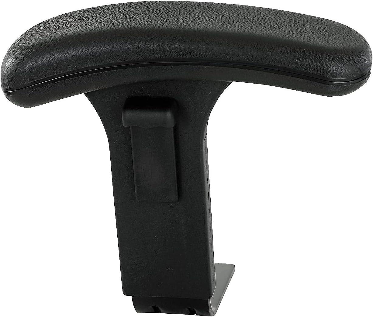 Black Adjustable Height T-Pad Arms for Big & Tall Chairs