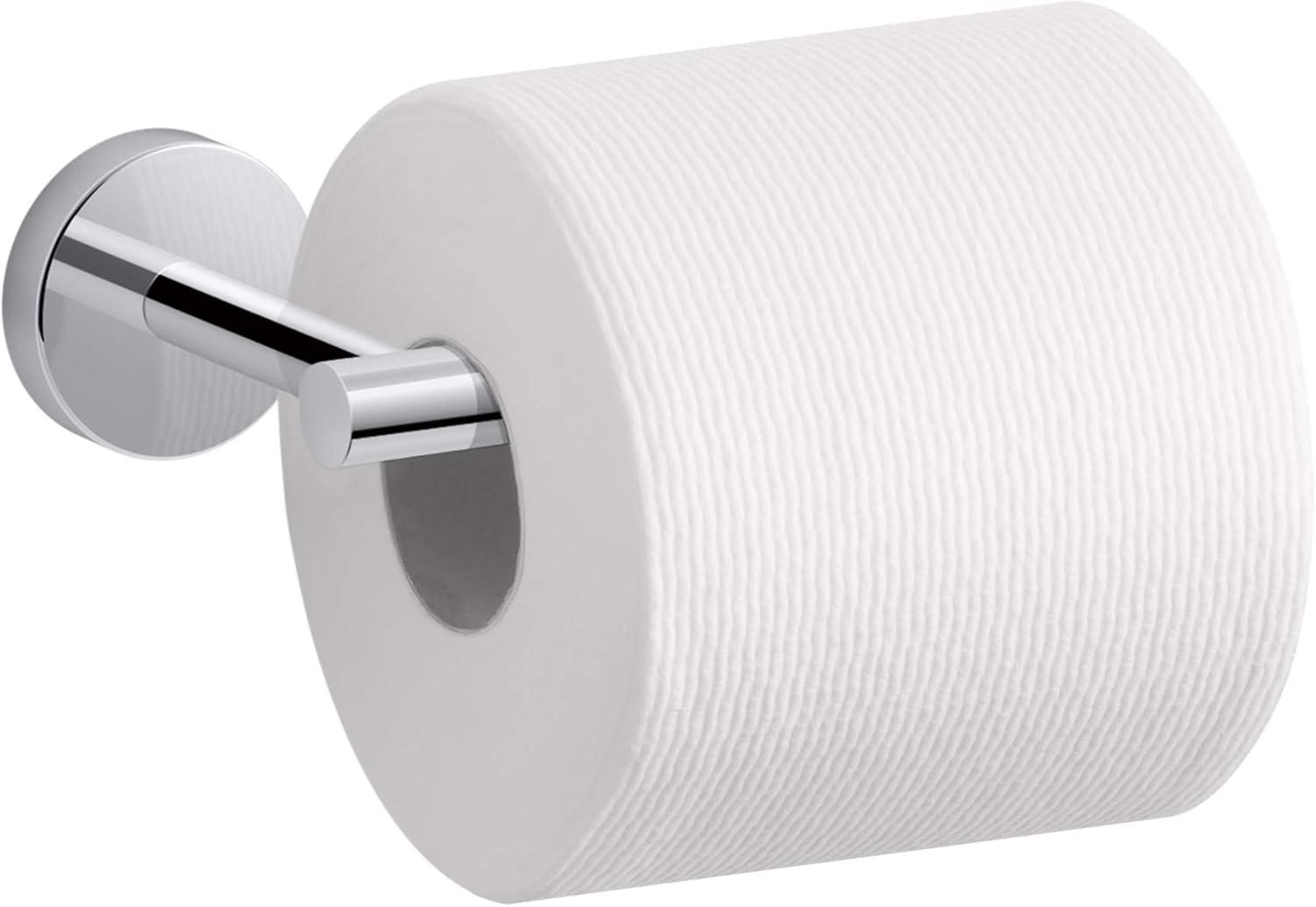 Elate Toilet Paper Holder, Minimalist Wall-Mount Bathroom Toilet Paper Holder