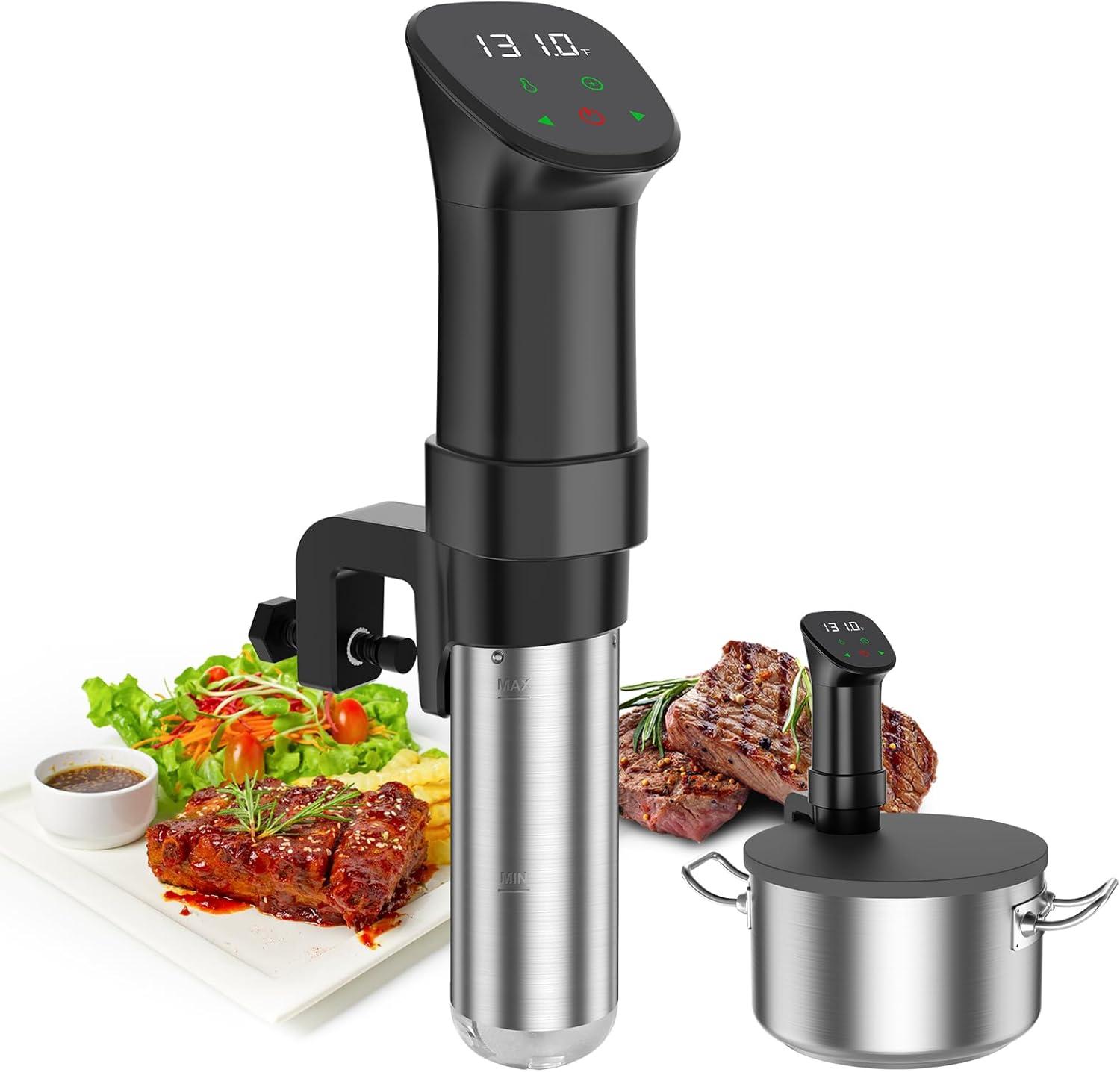 Stainless Steel Digital Touch Sous Vide Cooker Kit