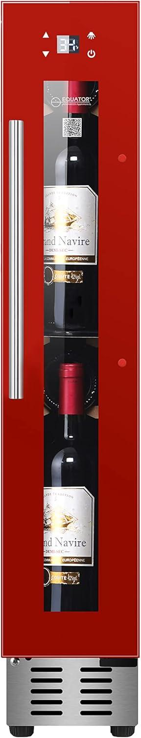 9 bottle Built-in/Freestanding Wine Ref with 7 color LED Lights