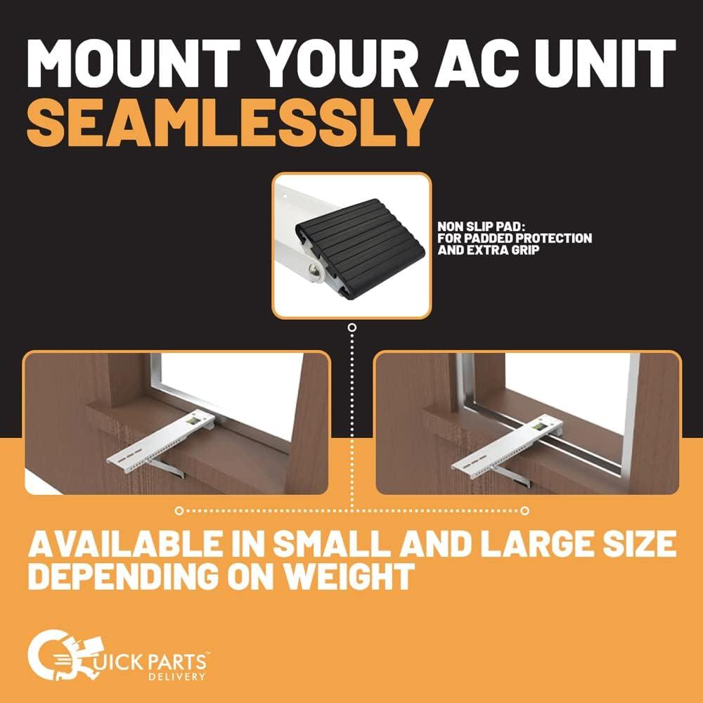 A/C Safe A/C Safe Universal Support Bracket for Air Conditioner