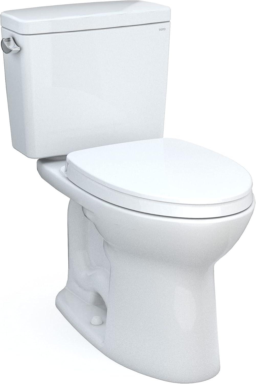 Drake® 1.6 GPF Elongated Two-Piece Toilet with Tornado Flush (Seat Not Included)