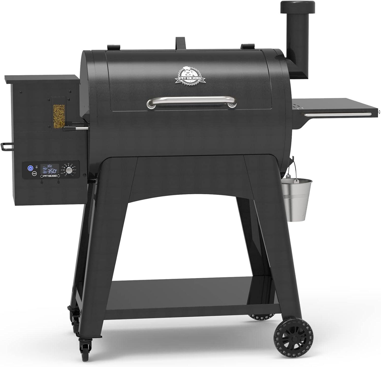 Pit Boss 820FB1 Wood Pellet Grill and Smoker, Matte Black