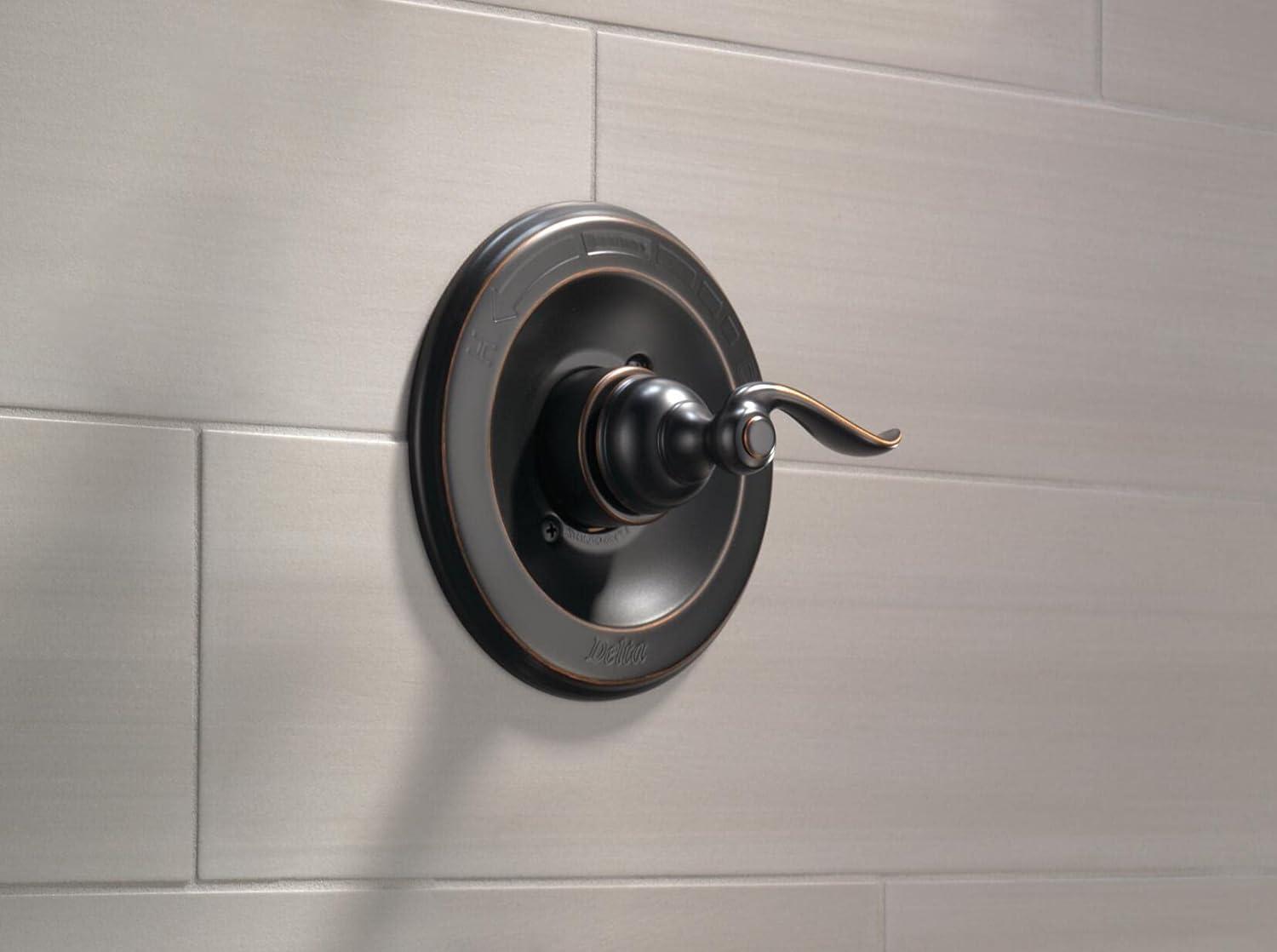 Windemere Traditional Oil Rubbed Bronze Wall-Mounted Shower Trim Kit