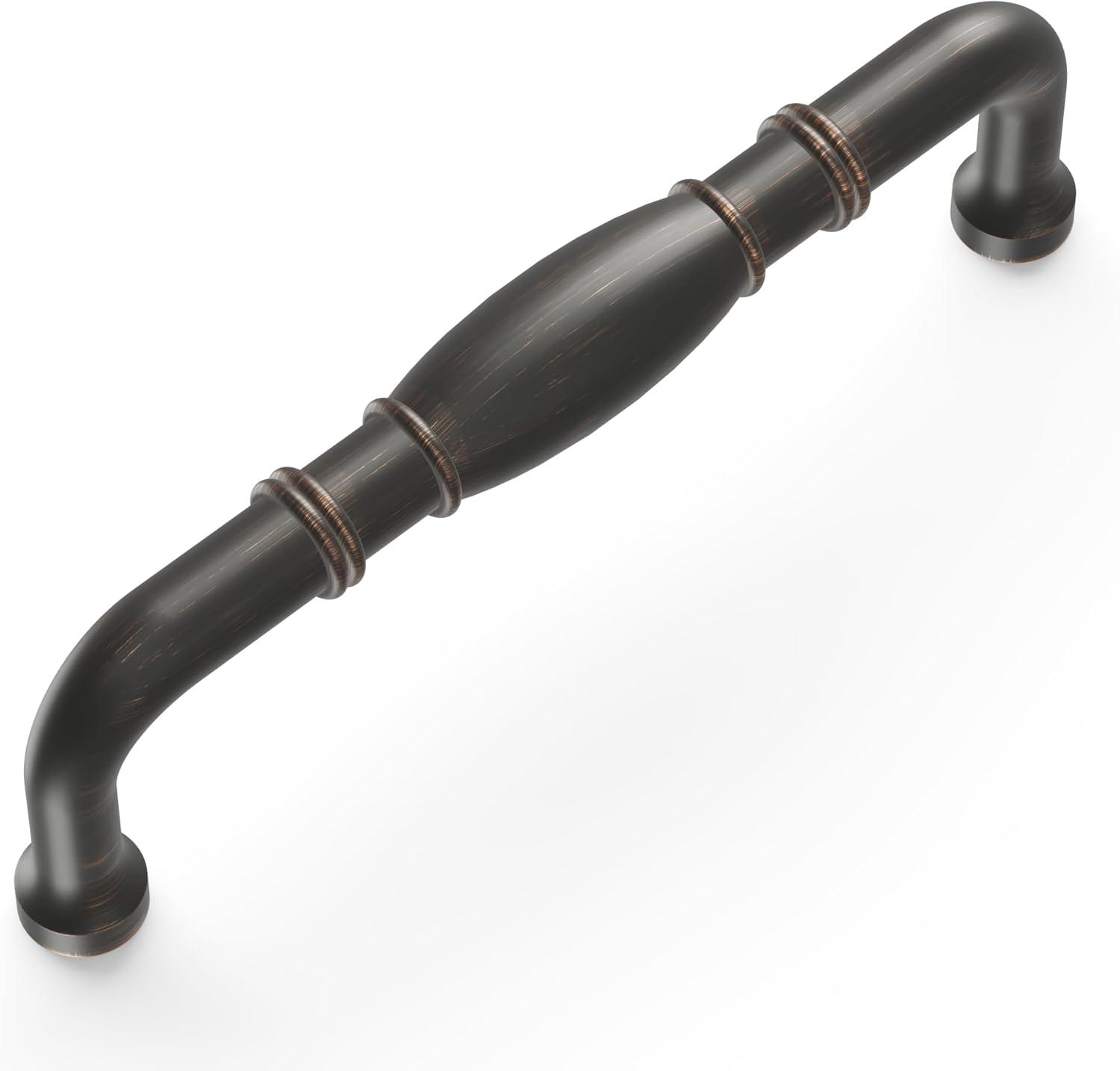 Williamsburg Kitchen Cabinet Handles, Solid Core Drawer Pulls for Cabinet Doors, 3-3/4" (96mm)