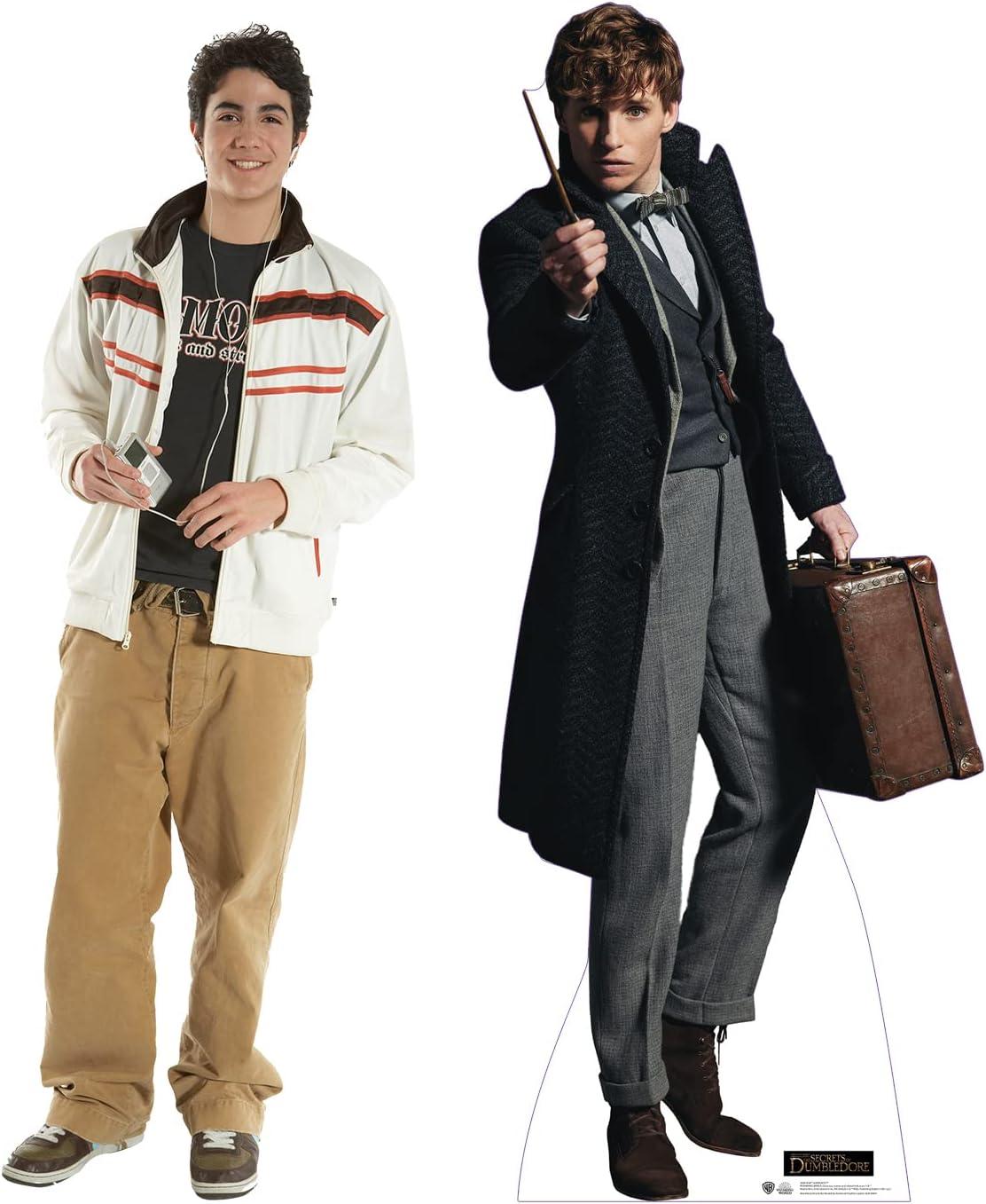 Life-Size Cardboard Cutout of Newt Scamander with Suitcase