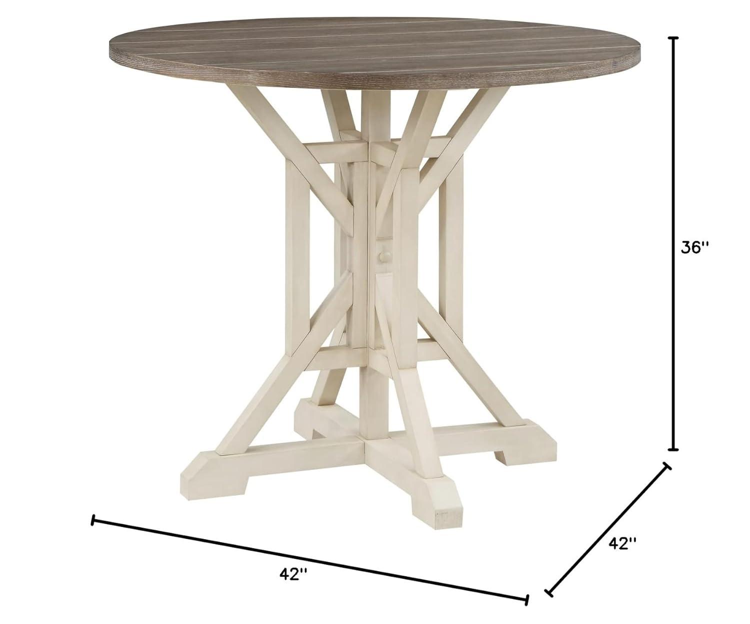 Coast to Coast Round Counter Height Dining Table
