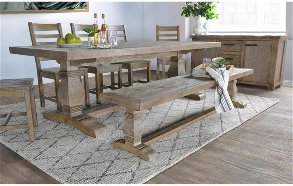Quincy Reclaimed Pine 83 inch Bench