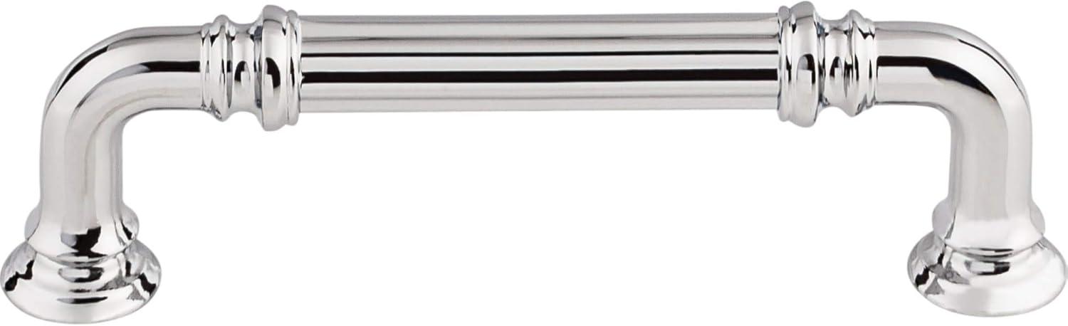 Polished Chrome 5" Traditional Reeded Cabinet Handle