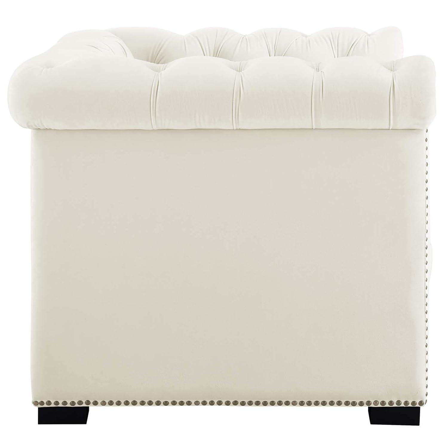 Modway Heritage Upholstered Velvet Armchair