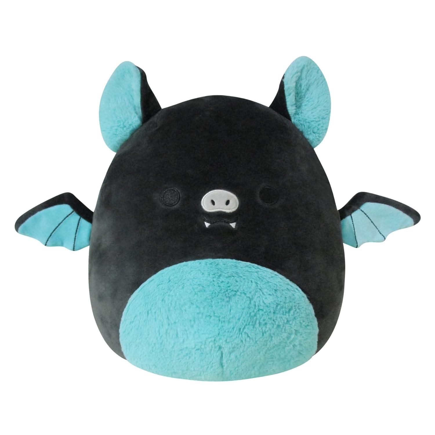 Squishmallows 12" Aldous Teal and Black Fruit Bat- 2025 Jazwares Plush- Collectible Soft & Squishy Stuffed Animal Toy- Gift for Kids, Girls & Boys