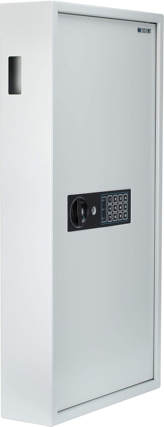 BARSKA 180 Key Dual Lock Deadbolt Cabinet Digital Wall Safe AX13350