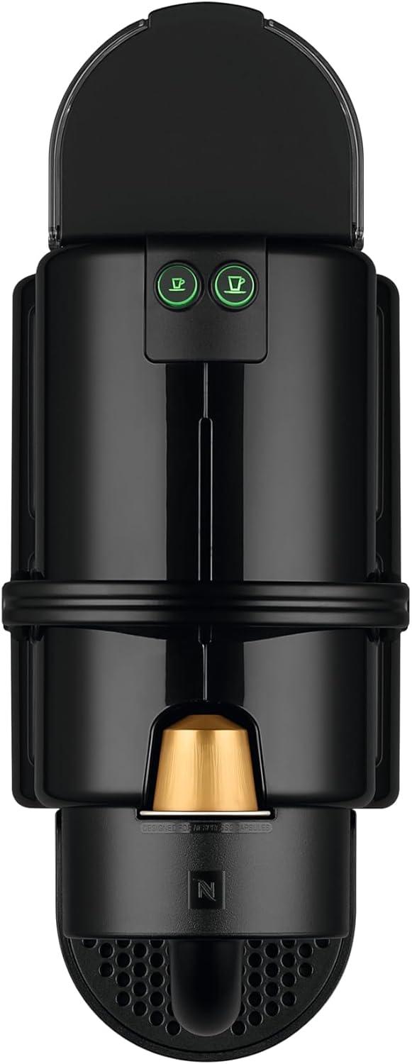 Compact Black Automatic Nespresso Pod Espresso Machine