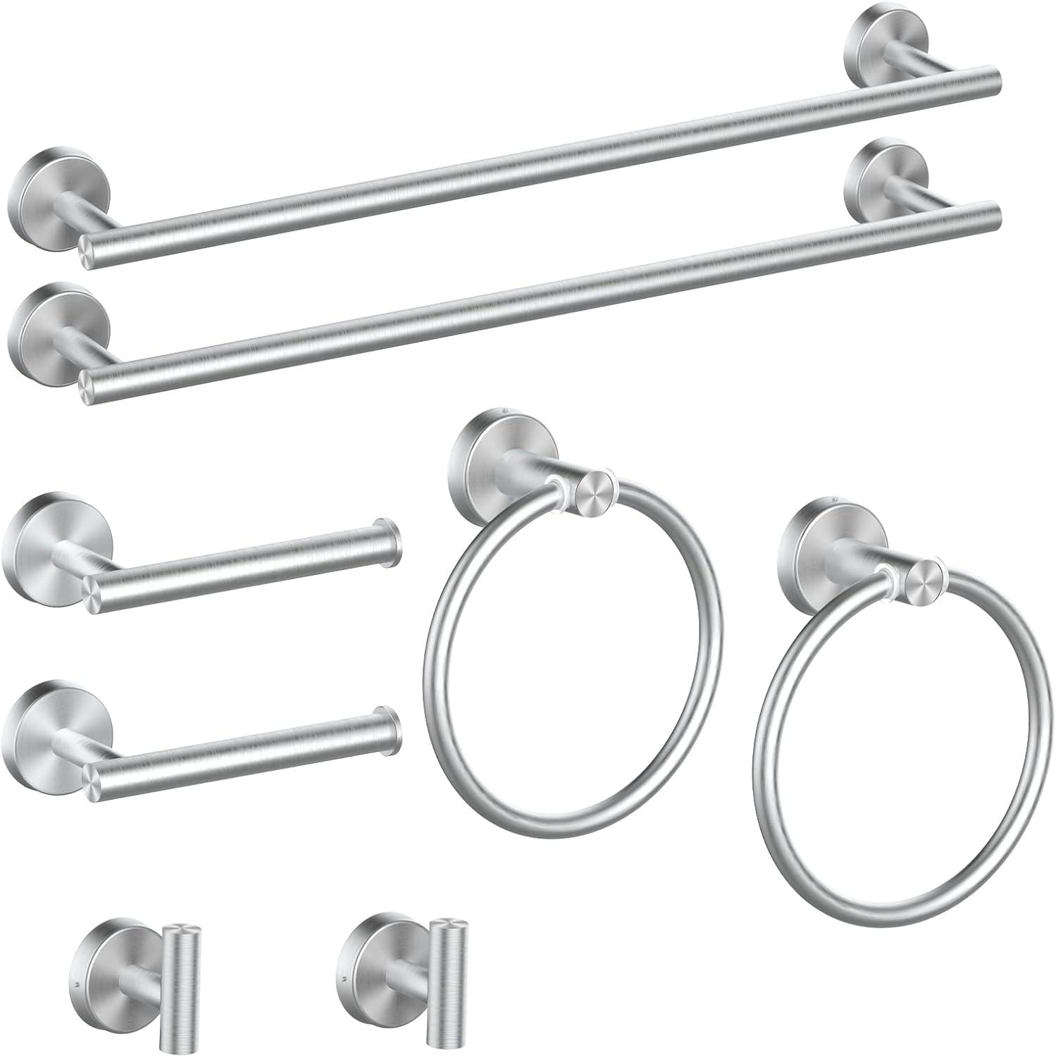 8 - Piece Bathroom Hardware Set