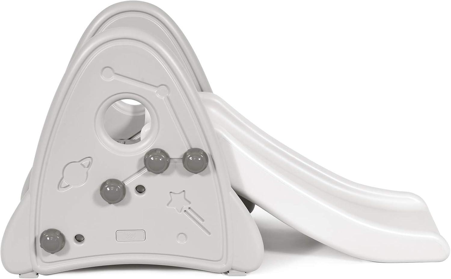 Costway Baby Slide Indoor First Play Climber Slide Set for Boys Girls Gray