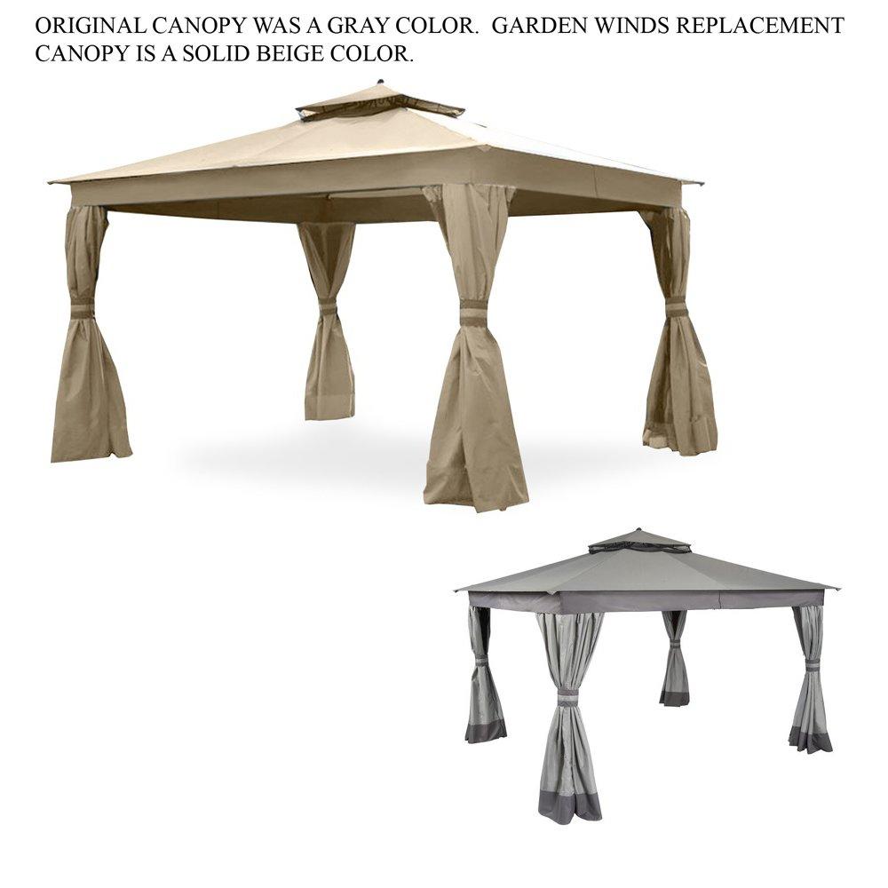 Garden Winds Courtyard Gazebo Replacement Canopy Top ONLY