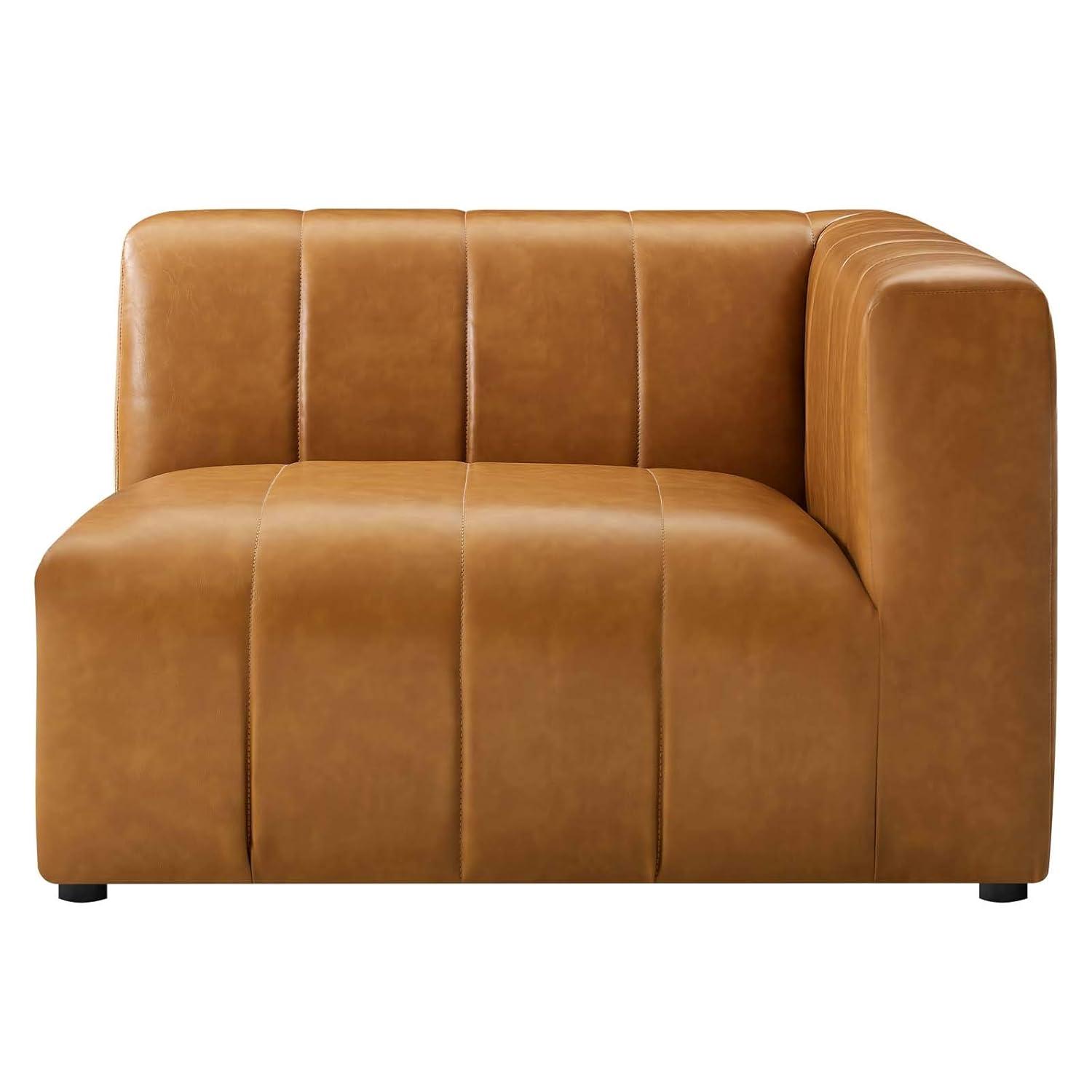 Modway Bartlett Vegan Leather Vegan Leather 4-Piece Sectional Sofa by Modway