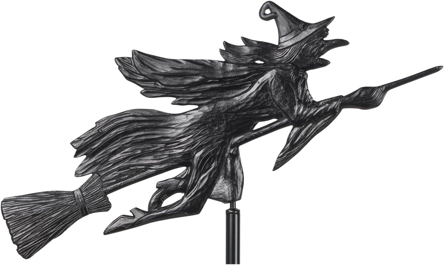 Flying Witch Garden Weathervane