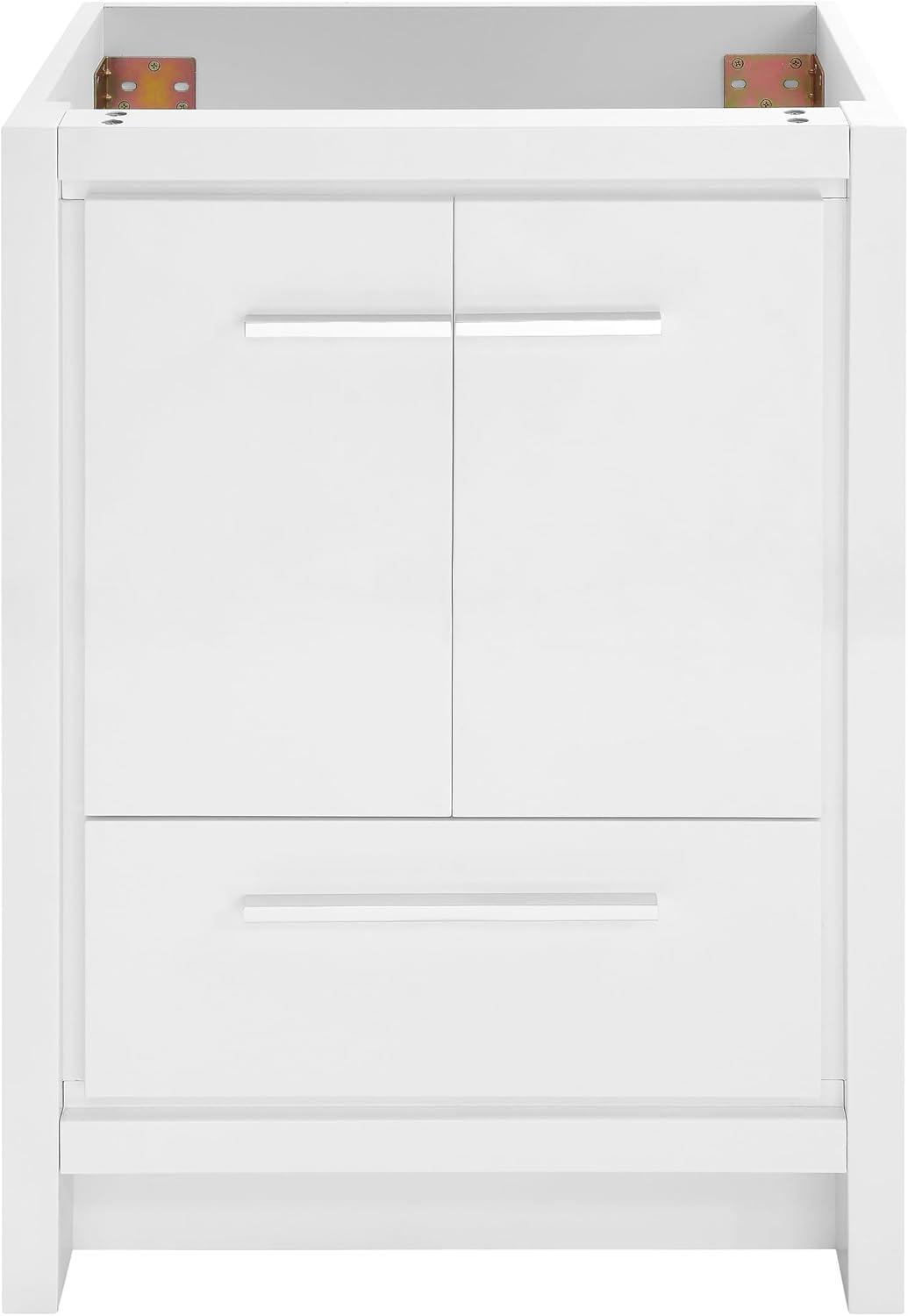 Virage 24 Freestanding, Bathroom Vanity In Glossy White Cabinet Only (Sm-Bv730w)