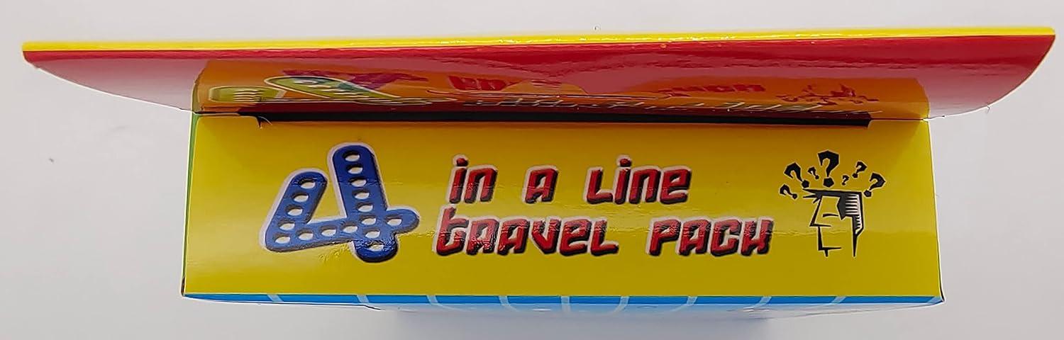 FNNMNNR Four in a Row Line Up 4 Gaming Fun Set  Travel Portable Convenient Size  Classic Fun Educational Family Games