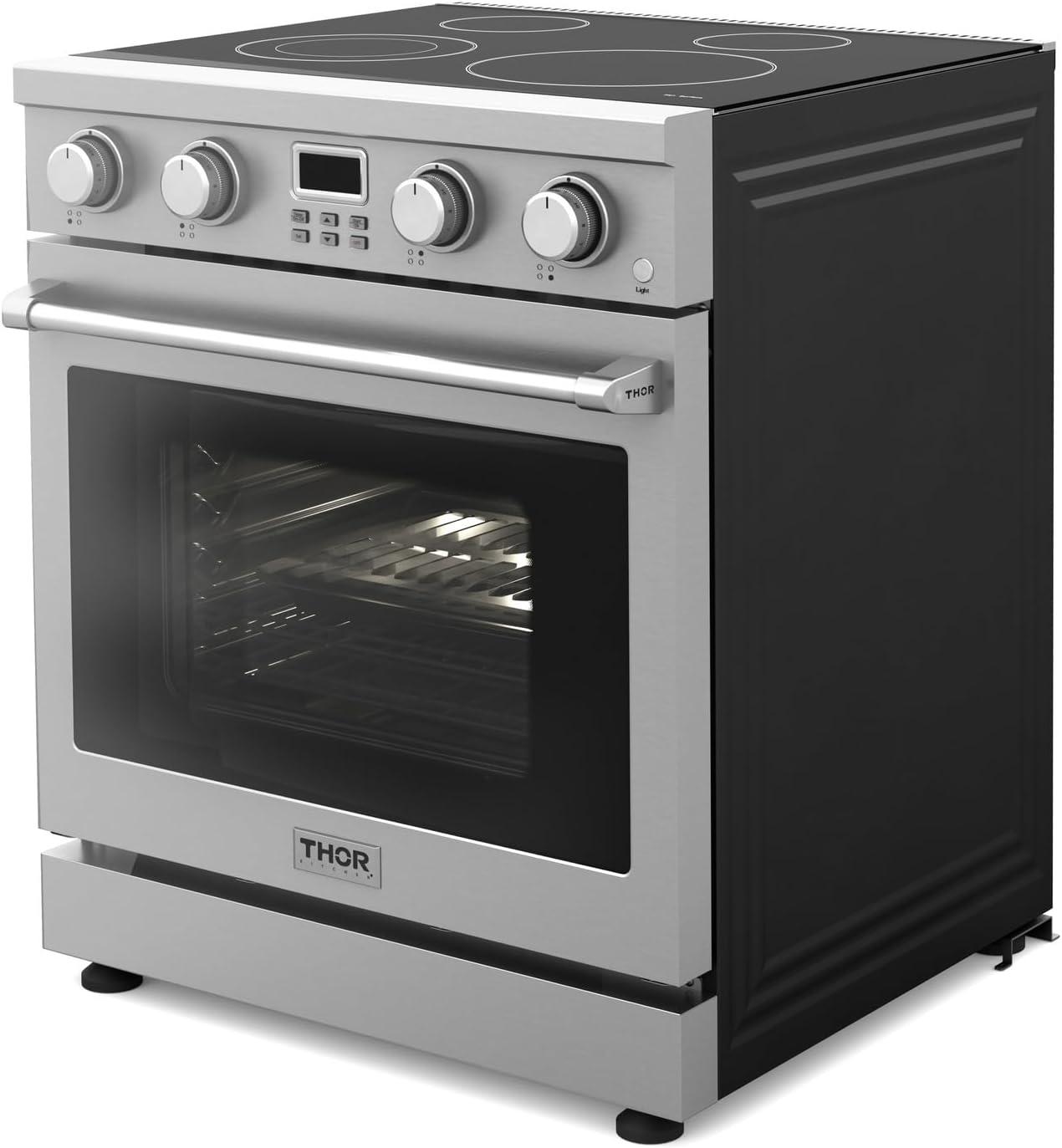 Thor Kitchen Are30 A Series 30" Wide 4.8 Cu. Ft. Free Standing Electric Range - Stainless