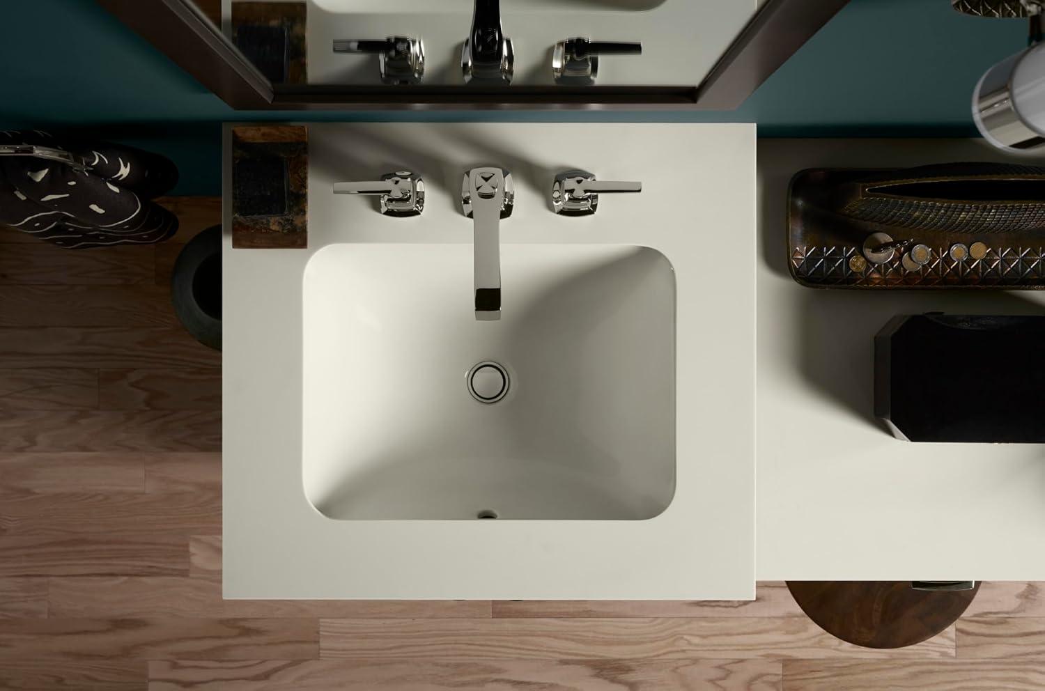 Caxton™ Kohler Rectangle 20-1/4" Undermount Bathroom Sink with Overflow